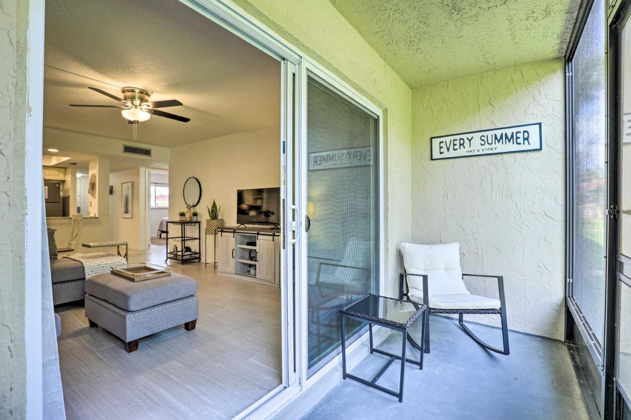 St Augustine Getaway With Porch 1 Block To Beach! St. Augustine Luaran gambar