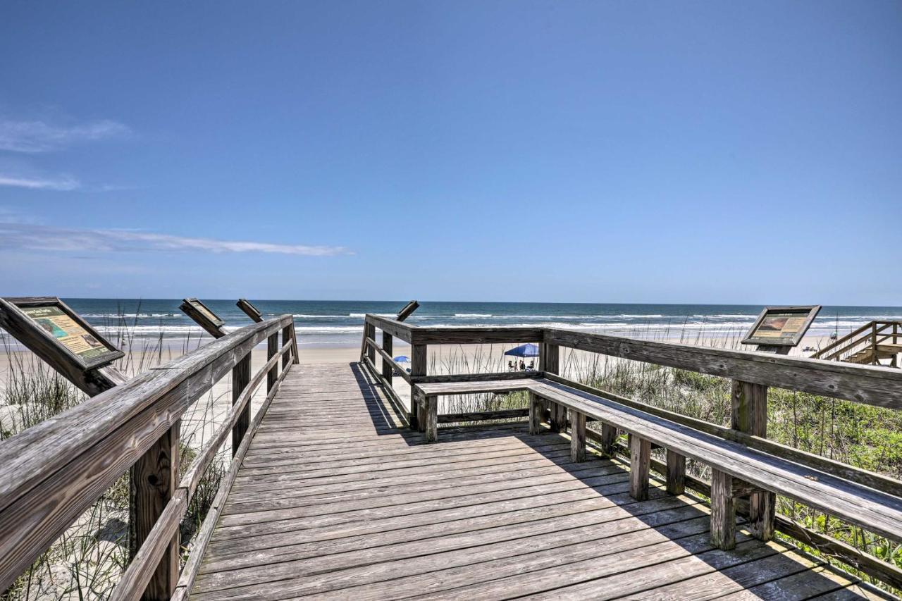 St Augustine Getaway With Porch 1 Block To Beach! St. Augustine Luaran gambar